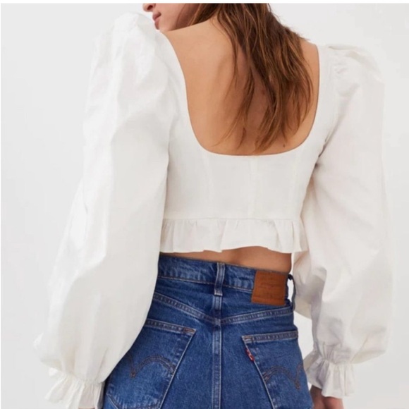 NWT Heather Milkmaid Corset Top Size XS - Picture 4 of 5